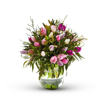Tulpenboeket pastel